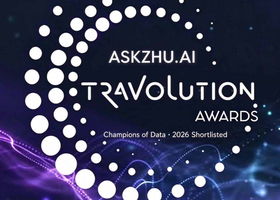 Official ASKZHU.AI 2026 Travolution shortlist graphic